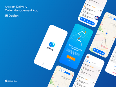 Araqich Delivery | Mobile App UI adobe xd app app design application brandidentity branding design identity interface interface design interfaces mobile mobile app mobile ui ui design ui ux ux desgin