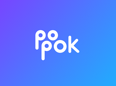 Logotype for Popok Animation Studios brand brand design brand identity brand identity design brandidentity branding branding design corporate identity design icon logo logo design logodesign logodesigner logotype minimal typography