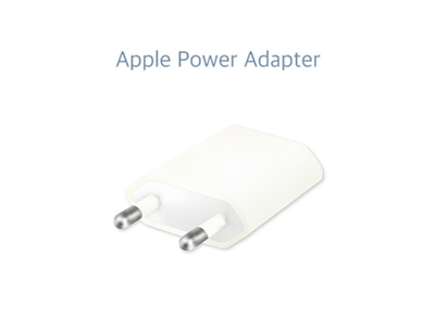 Apple Power Adapter accessories adapter apple ios productdesign