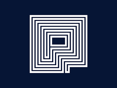 Letter P - 36 Days Of Type 36daysoftype design graphic letter lettering letters logo optical type typedesign typogaphy typography