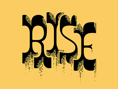 Rise ↑ ↑ ↑ custom lettering custom letters design letter lettering letters logo type typedesign typogaphy typography
