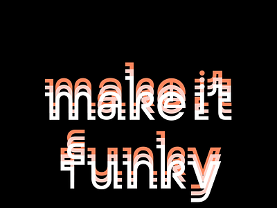 Make it funky! custom lettering custom letters design font font design fonts graphic letter lettering letters logo logos logotype type typedesign typeface typo typogaphy typography typrograpgy logo