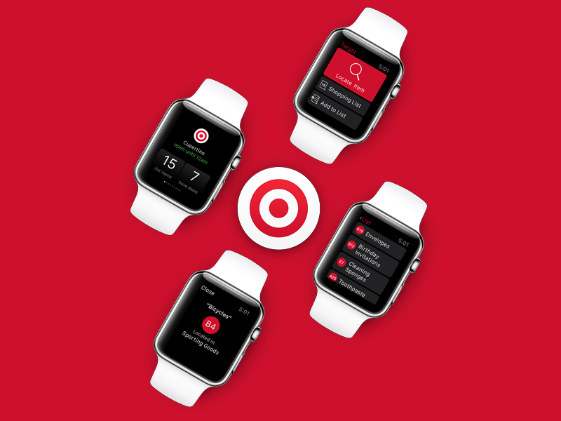 Target Flagship watchOS App indoor location watchos target