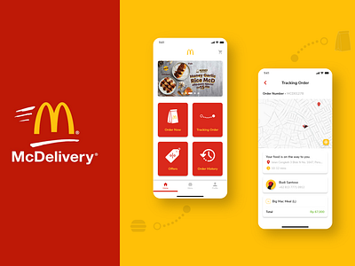 McDelivery Indonesia App Redesign