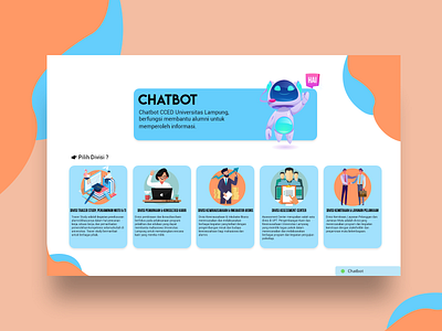 Chabot Website Design chatbot ui design web web app website design