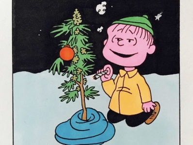 “I never thought it was such a bad little tree” christmas comics copic design illustration peanuts prismacolor watercolor