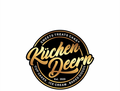 Küchen Deern branding design illustration illustrator logo minimal typography ui vector web