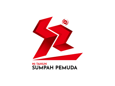 92th Sumpah Pemuda Dribble 92 anniversary logo