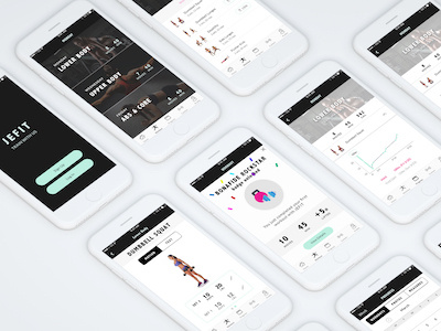 Jefit Redesign fitness redesign ui uidesign