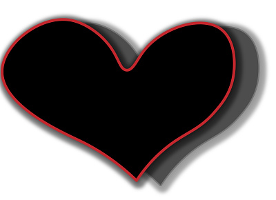 иллюстрация сердца artwork card love вектор дизайн иллюстрация логотип сердце фон черное сердце