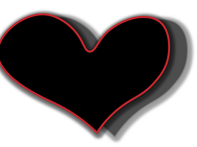 иллюстрация сердца artwork card love вектор дизайн иллюстрация логотип сердце фон черное сердце