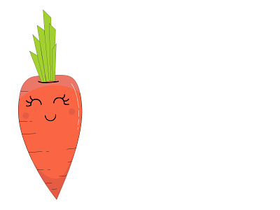 морковка artwork card love аранжевая вектор дизайн иллюстрация логотип морковка морковь фон