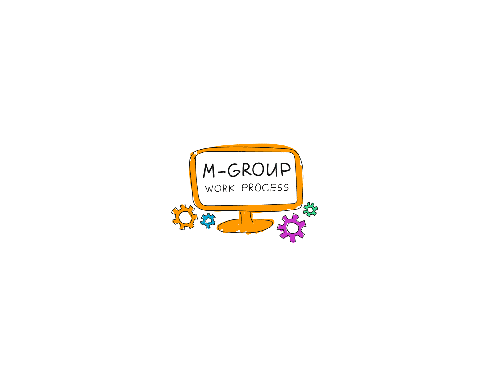 Animated infographics for M-Group website