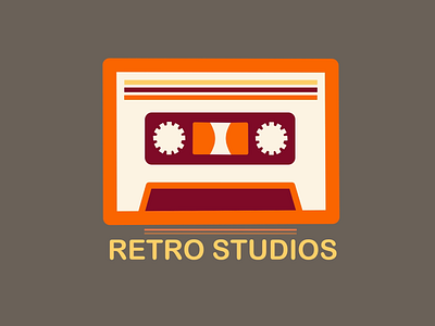 Retro Studios Logo brand branding logo vector