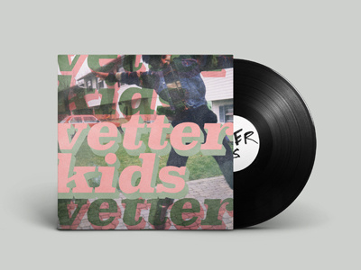 Vetter Kids "Logan" 12" mock-up 12 record vinyl