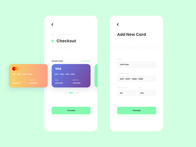 Daily UI #002: Credit Card Checkout