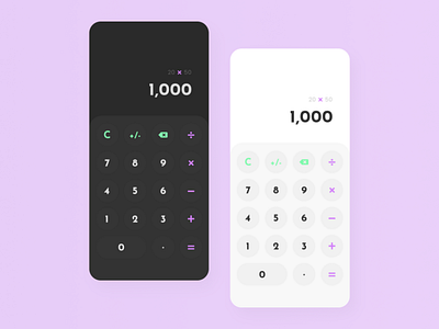 Daily UI #004: Calculator