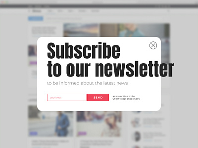 Daily UI #026 - Subscribe dailyui design flat minimal newsletter subscribe subscription typography ui web