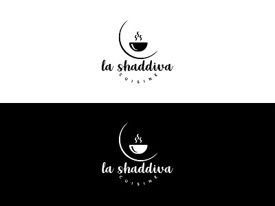 La Shaddiva Logo brand branding cook cooking app cuisine delivery delivery service design food illustration kitchen logo logodesign logotype modern vector
