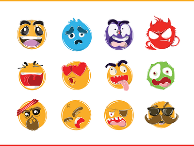 Modern Emoji Set