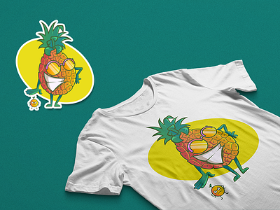 Secret life of fruits - T-shirt designs