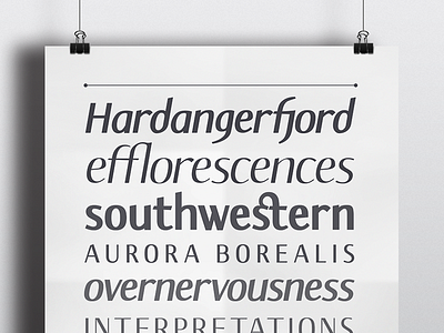 Alta Typeface