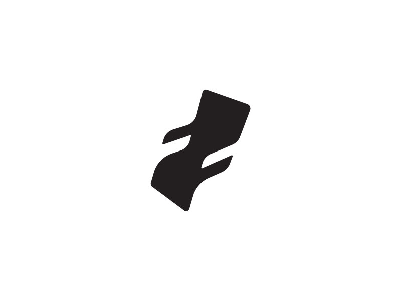 Reclining Chair + F (WIP) minimal simple symbol logo negative space f reclining chair chair