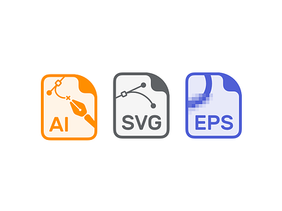 Vector File Formats ai eps file icons svg ui ux vector