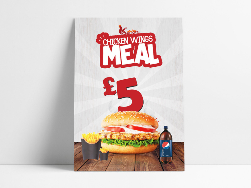 Poster Design For Mad For Chicken By Shekharhans On Dribbble