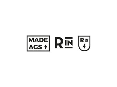Rock IN brand branding clothing brand design fashion brand logo logo mark logotype marca rock