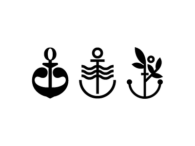 Anchor Icon anchor ancla brand branding design logo vector