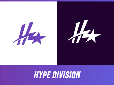 HypeDivision Logo Design adobe illustrator awesome logo brand design brand identity branding designs icon letter h logo logo logo design logogram logomark logos need logo star logo