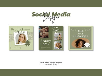 Social Media Design for Beauty Skincare Product