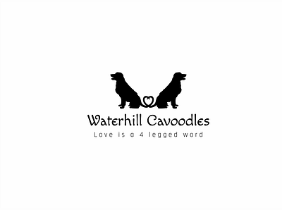 Waterchill Cavoodles design design art graphic designer logo design agency logo design artist logo design branding logo design concept logo designer logo designers