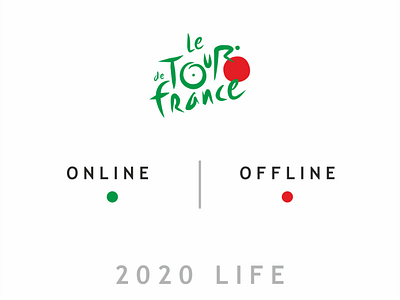 Logo online offline