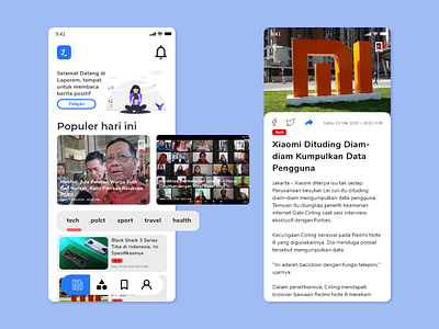 News app branding design logo mobile mobile app mobile ui ui ux