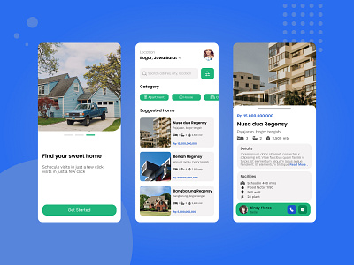 Apartment App -Exploration by Bened Pangestu design mobile mobile app mobile ui ui ux