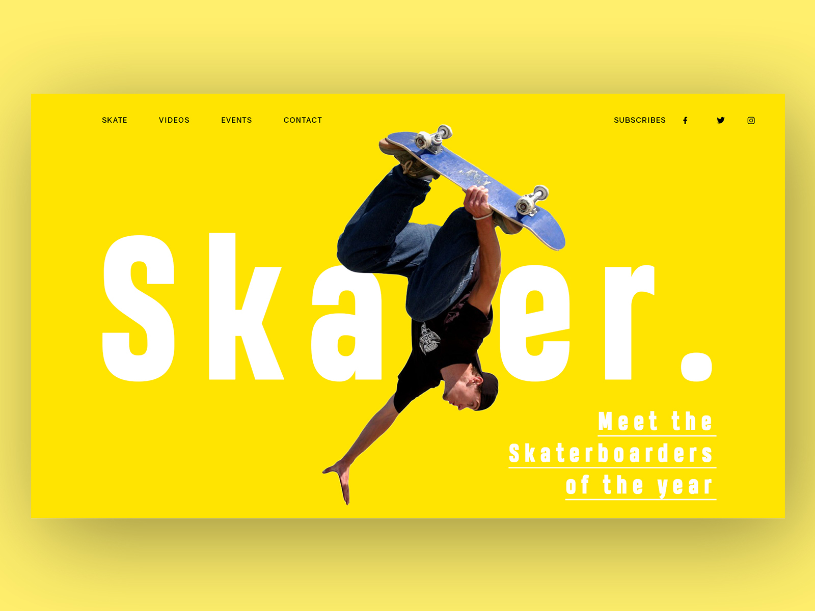 Skater. by Krishna Raj on Dribbble