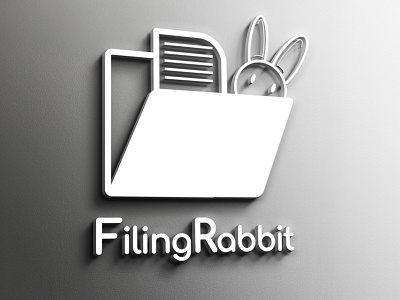 filingrabbit logo branding design flat google illustration illustrator logo logo design logotype ui vector web design