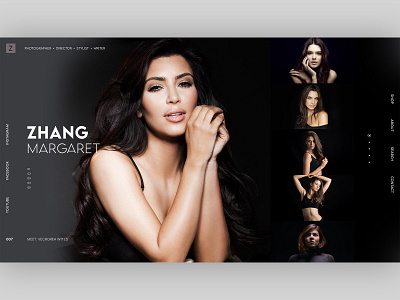 Photoshoot landing page