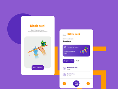 Kitab suci app app design graphic design mobile ui ux