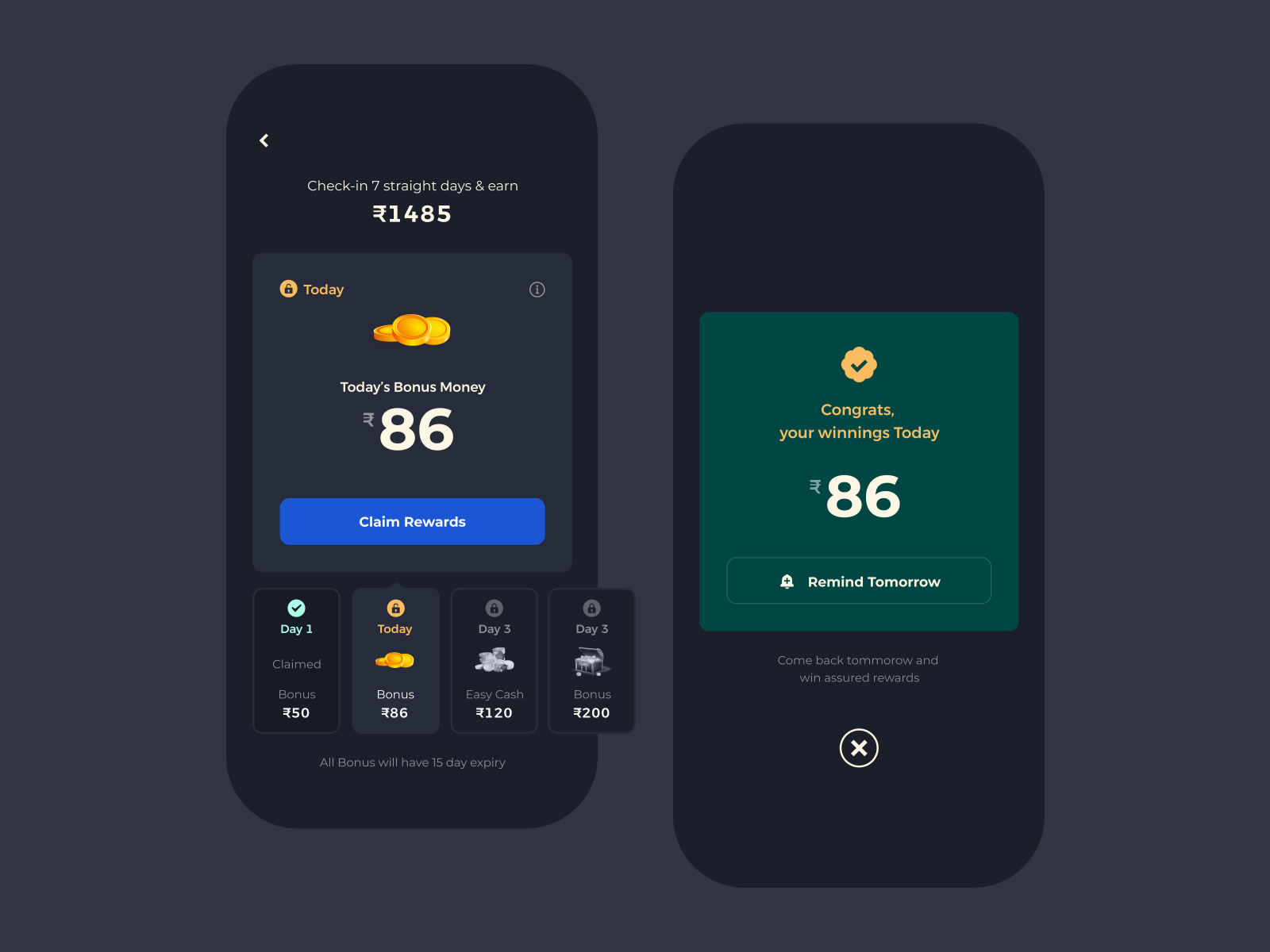 Daily Rewards by Shab Majeed on Dribbble