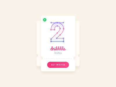2 Dribbble invites to give away! designer draft dribbble free giveaway invitation invite player talent welcome