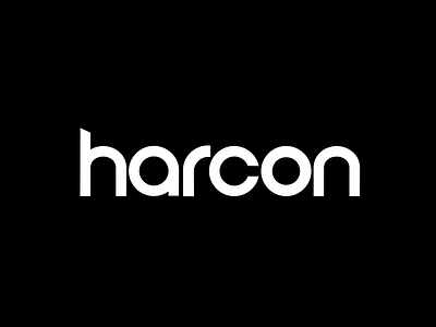 Harcon Projects branding branding design design illustration logo minimal typography vector