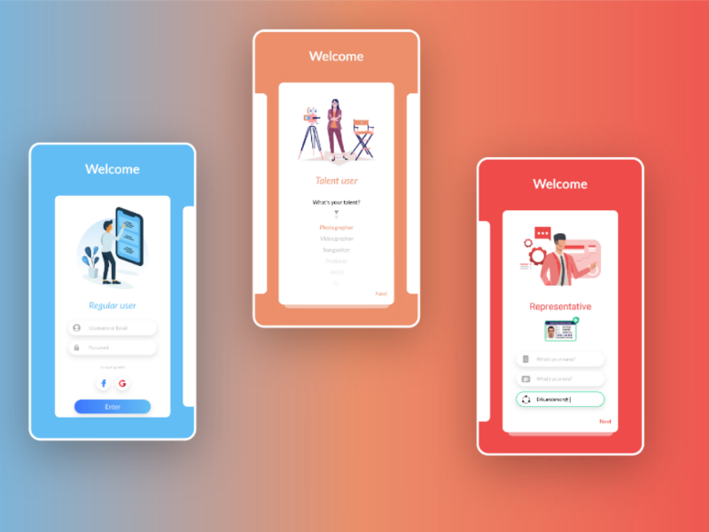 Job Posting App by Amin Qasemi on Dribbble