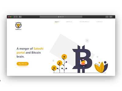 BullBitcoin Landing page bullbitcoin cedmin design figma flat illustration illustrator landingpage mac