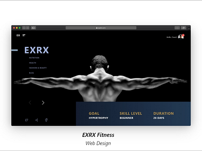 Exrx Fitness App