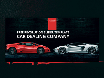 Car Dealing Company - Slider Revolution - Free Download animation branding car dealers design free download freebie slider slider revolution web slider wordpress