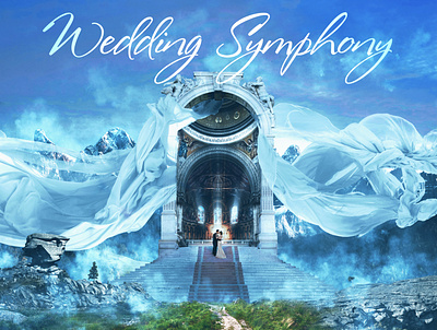 Wedding Symphony - Music Album. Cover Artwork album artwork cd cd cover cd cover design design graphic design illustration music photo manipulation