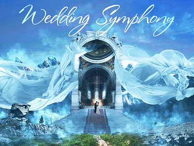 Wedding Symphony - Music Album. Cover Artwork